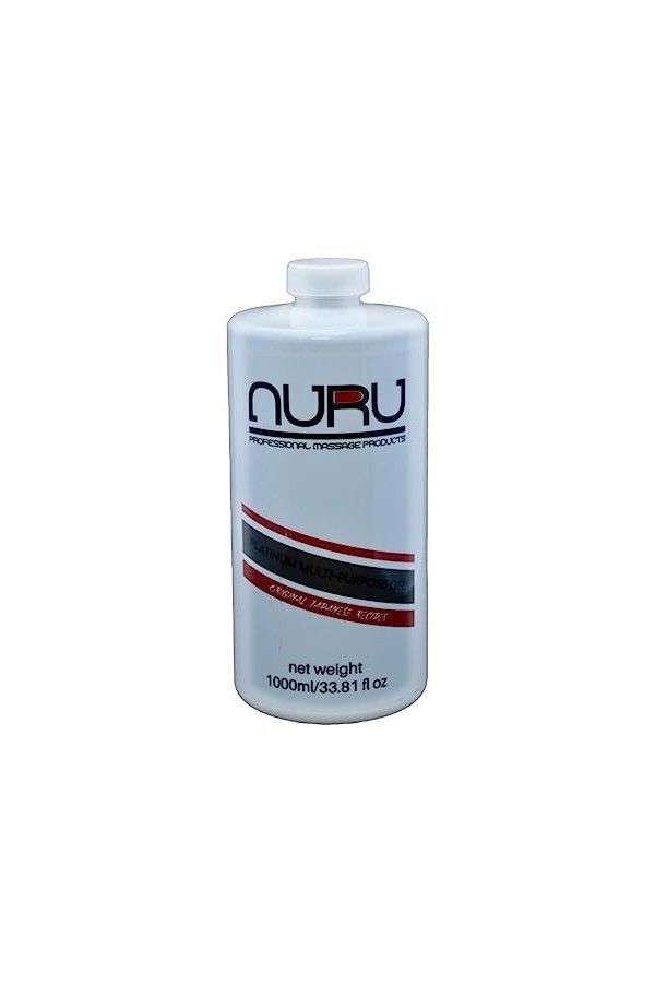 NURU Gel Platinum Gel de massage multi-usages 1000 ml