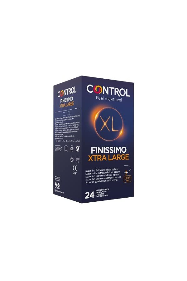 Control - Finissimo XL - Preservatif - Boite de 24