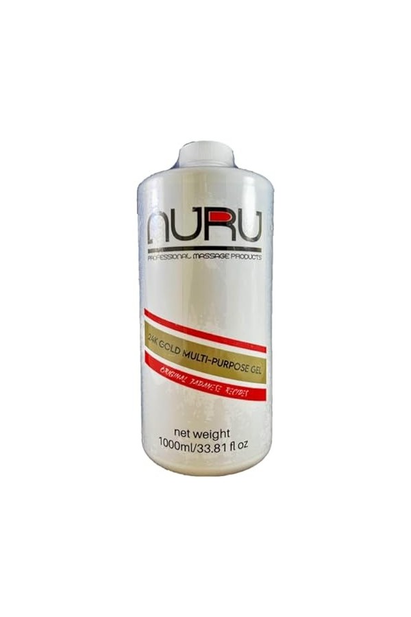NURU Gel Platinum Gel de massage multi-usages 1000 ml