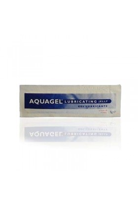 AQUAGEL Lot de 25 sachets de gelée lubrifiante stériles 5 g