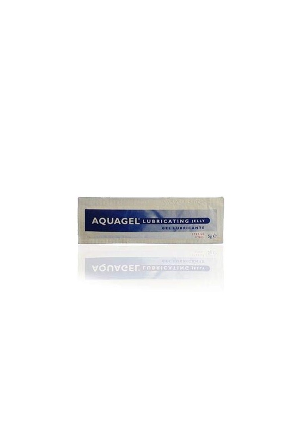 AQUAGEL Lot de 25 sachets de gelée lubrifiante stériles 5 g