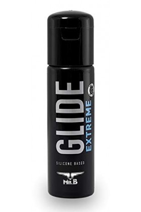 Mister B GLIDE Extreme - Lubrifiant Désensibilisant à base de Silicone, 100 ml & LUBE Extreme - Lubrifiant Désensibilisant à 