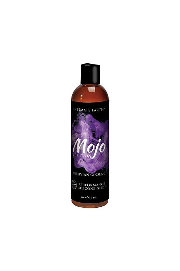 Intimate Earth Mojo péruvien de ginseng Performance silicone glide 120 ml Transparent 120 ml