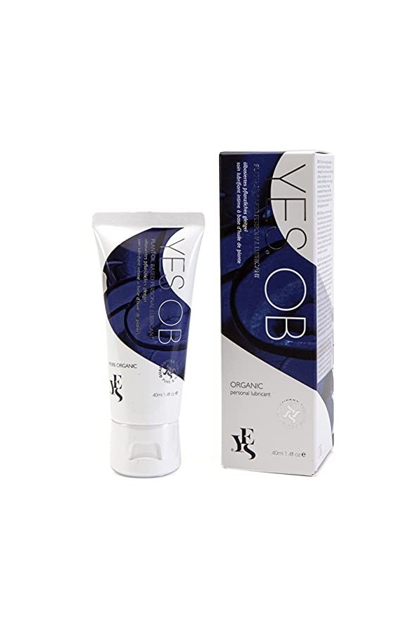 Yes Water Based Personal Lubricant Transparent 100ml & OB organic plant-oil natural personal lubricant, 80ml