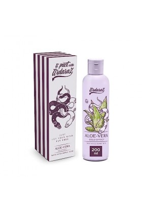 ARDARAZ Gel Lubrifiant à base deau effet fraîcheur avec de lAloe Vera et de lAcide Hyaluronique. 2 en 1 Gel de massage cor