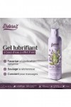 ARDARAZ Gel Lubrifiant à base deau effet fraîcheur avec de lAloe Vera et de lAcide Hyaluronique. 2 en 1 Gel de massage cor