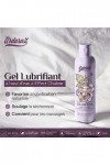 ARDARAZ Gel Lubrifiant à base deau effet chaud avec Guarana et Acide Hyaluronique. 2 en 1 Gel massage corporel et lubrifiant