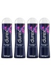 Durex – Lubrifiants Sexuels Intime Perfect Gliss - Silicone - Lot de 4 x 50 ml