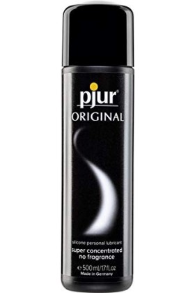 pjur ORIGINAL - Gel lubrifiant supérieur à base de silicone - Lubrification longue durée, sans coller - Très généreux 500ml 