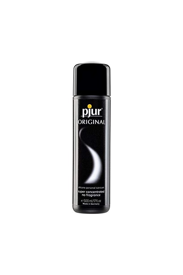 pjur ORIGINAL - Gel lubrifiant supérieur à base de silicone - Lubrification longue durée, sans coller - Très généreux 500ml 