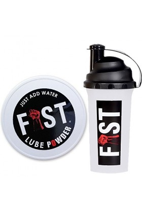 Poudre Fist Lube et Shaker - Pour gel de fisting - Jusquà 10&nbsp;l