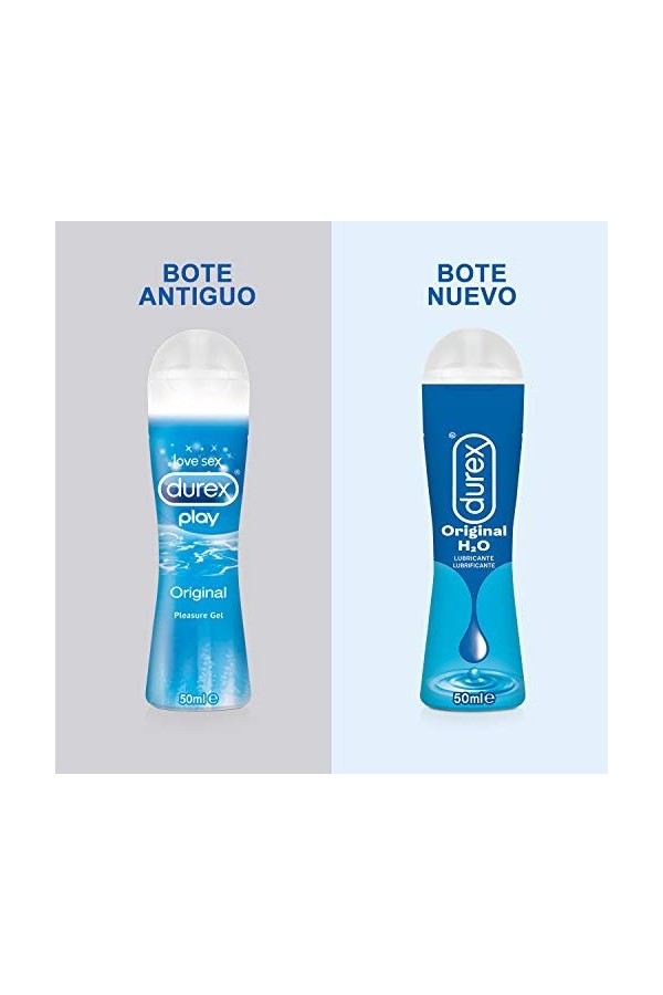 Durex Assortiment de 3 flacons de lubrifiant intime 50&nbsp;ml