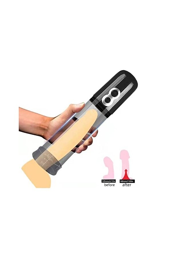 Agrandisseur grand Erection à pompe pennis Pê~NIS manchon pompe a pennis de électrique Développeur Sèxtôyse plaisir Pompe Hom