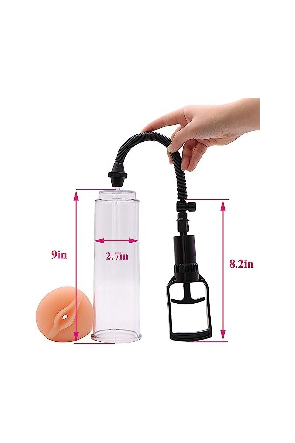 Grand à électrique Pompe pennis Sèxtôyse Plaisir Homme Vide de dexercice Pompe Pompe a pennis Manchon Agrandisseur Pompes à