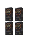 SKYN® Large XL/King Size Préservatifs Grande taille, sans latex - Paquet de 10 x 4