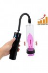 Pompe à Agrandissement du Pe?nis Vacuum Masturbâteur Homme Succion Va et Vient Silicone,Manuelle Appareil de Massge pour Augm