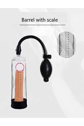 Adulte Sextoys,Adulte Jouissance Pompe Agrandisseur de Pénis Développeur Erection Aide Pressurized Vide avec Le Pistolgrip Co