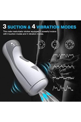 Masturabateur Automatique Penis Growth Pompe Agrandisseur Pénien Pompe pour Homme avec des Érections Plus FortesIntensités As