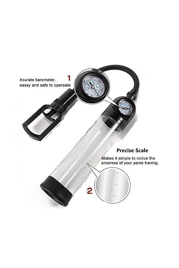 Masturabateur Automatique Penis Growth Pompe Agrandisseur Pénien Pompe pour Homme avec des Érections Plus FortesIntensités As