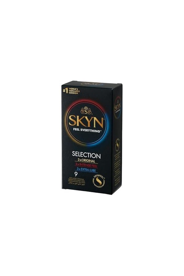 Skyn Sélection Préservatifs&nbsp;–&nbsp;1 Pack de 9 pièces