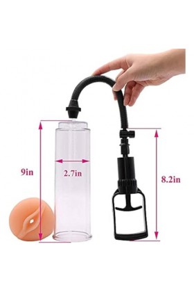 WJE Homme Spa Renforcement Croissance Exerciseur T-Shirt Masculin Pompe A Hydraulique Entraîneur Pompes À Pénis Manches Àgran