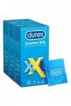 DUREX Préservatifs Comfort XXL - Préservatifs Extra Larges et Extra Longs - 10 pièces 30 Préservatifs Comfort XXL 