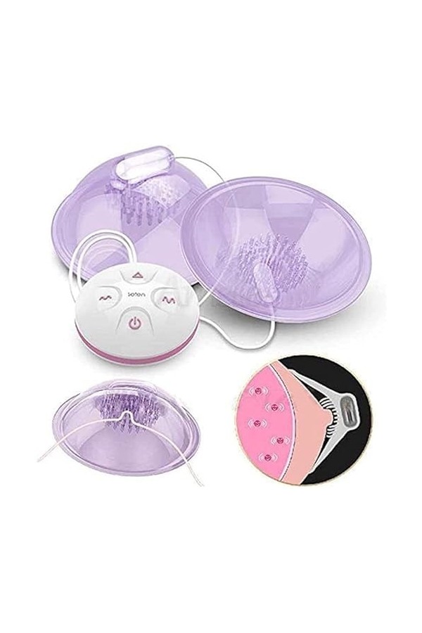 Masseur de seins E02 pompe mamelon Agrandissement du Sein Coussin de Massage Stimulateur stimulateur mamelon femme