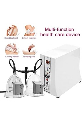 HSRG Masseur De Thérapie sous Vide, Tasse De Pompe Dagrandissement du Sein Portable, Machine De Levage des Fesses, Drainage 