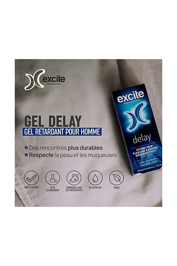 Gel retardateur retardant homme précoce 15 ml
