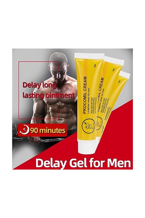 NESKTS Pommade de retard masculin, huile puissante indienne, pâte de retard masculine, éjaculation longue durée, sexy, puissa