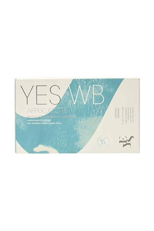 Yes Lubrifiant Intime À Base Deau 6 X 5 ml