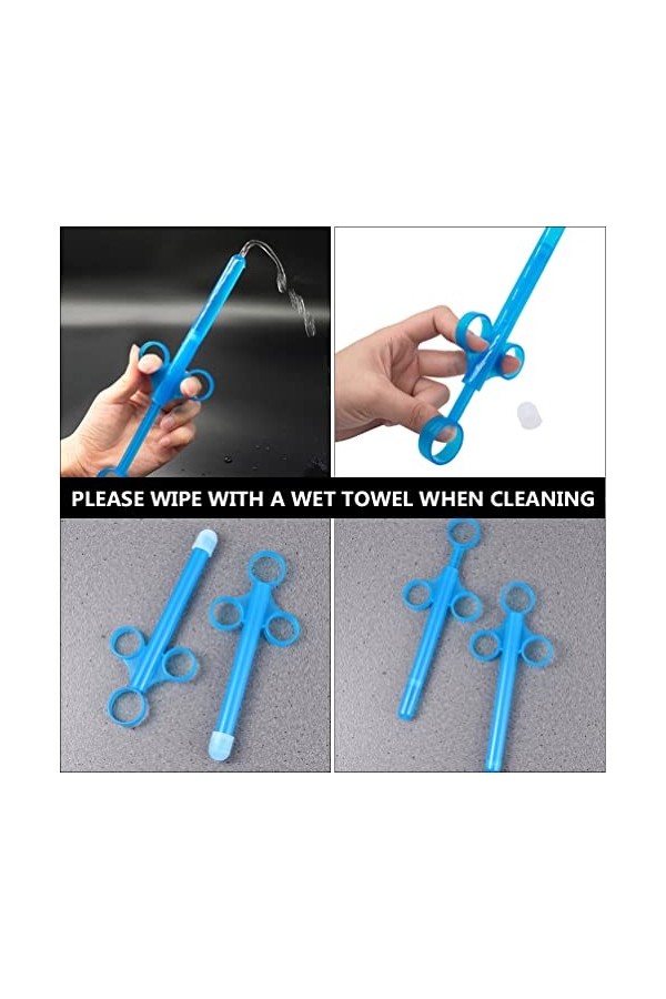 Applicateur de Lubrifiant Seringes Launcher Shooter Applicateurs Vaginaux Tube de Lubrifier Tube de Lubrifiant Tube de Lubrif