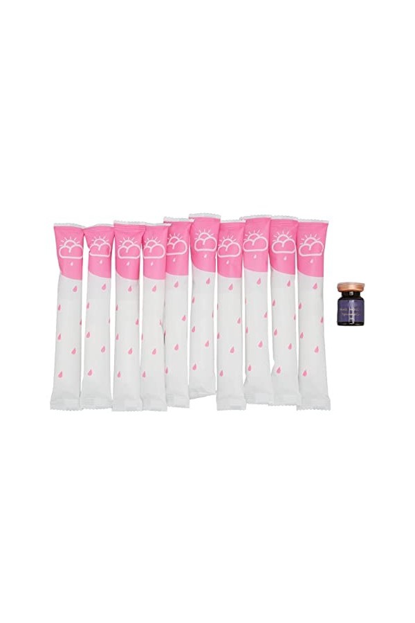 5 Ml Vaginal Serrage Sérum Vaginal Se Serrer Levage Hydratant Réguler Endocrine Soulager la Sécheresse Vaginal Gel Avec 10 Pc