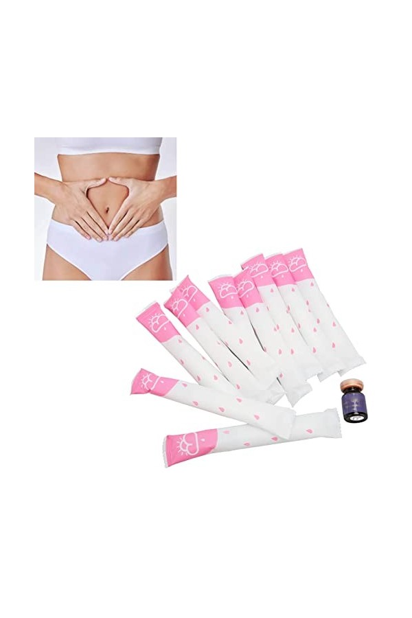 5 Ml Vaginal Serrage Sérum Vaginal Se Serrer Levage Hydratant Réguler Endocrine Soulager la Sécheresse Vaginal Gel Avec 10 Pc