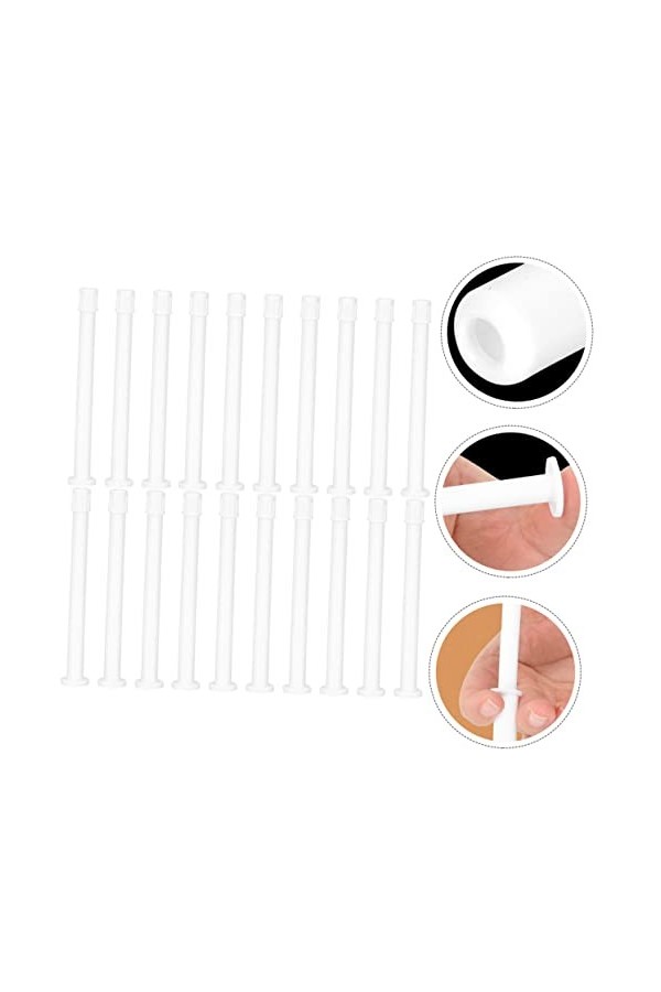 Healeved 25Pcs Booster De Drogue Privé Lanceurs De Lubrifiants Vaginaux Applicateurs Anaux Féminins Applicateurs Vaginaux Jet