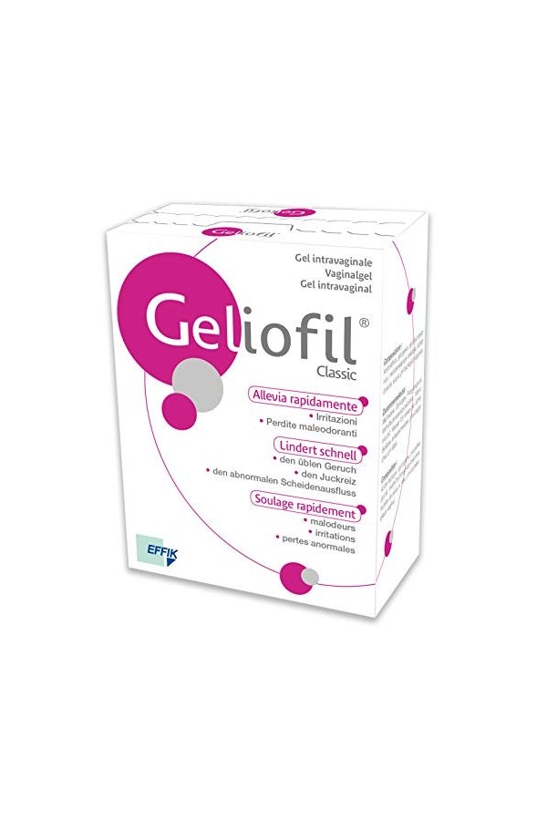 Effik Geliofil Classic Gel Vaginal 7 x 5 ml