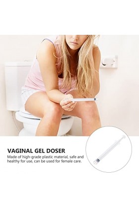 Healeved 10 Pièces Applicateur de Lubrifiant Lubrifiant Personnel Tube Tireur Anal Vaginal Lanceur Liquide Médecine Injecteur