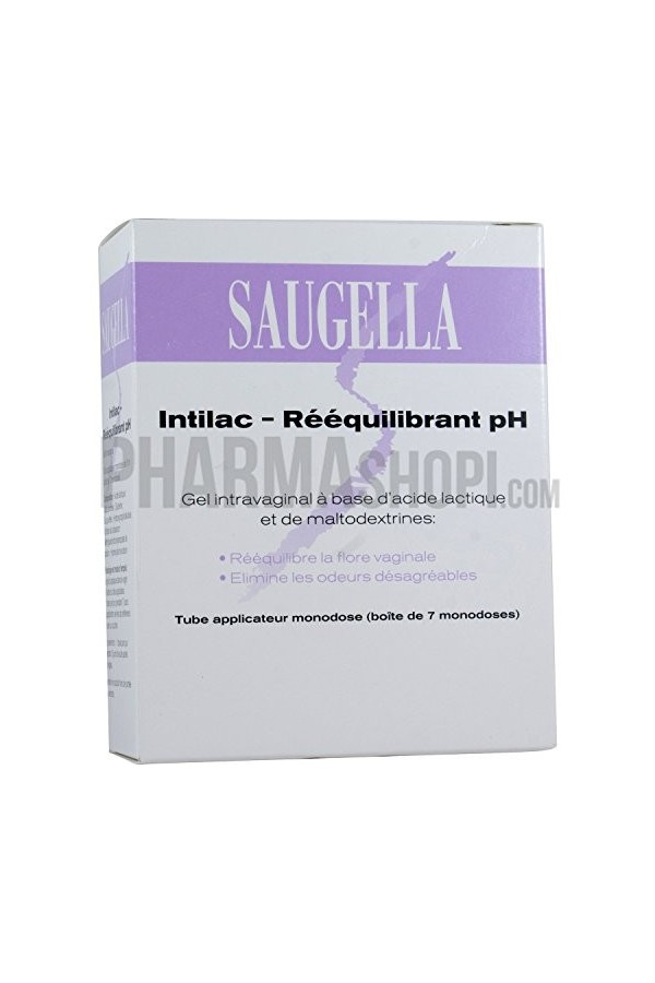Saugella Intilac Rééquilibrant pH 7 Monodoses de 5 ml