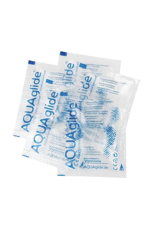 Aquaglide Lot de 10 sachets de lubrifiant personnel