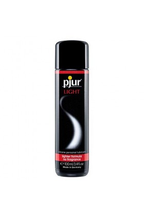 pjur LIGHT - Gel lubrifiant et de massage à base de silicone - Formule légère pour une lubrification extra longue durée 100m