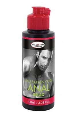 MALESATION Anal Relax Lubrifiant à Base deau 100 ml