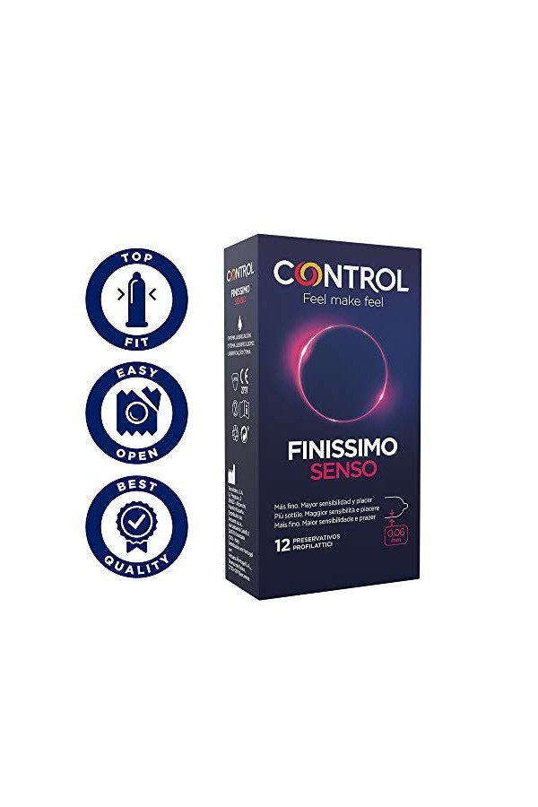 Control Super Feeling Mix Coffret préservatifs fins assortis - 30 préservatifs