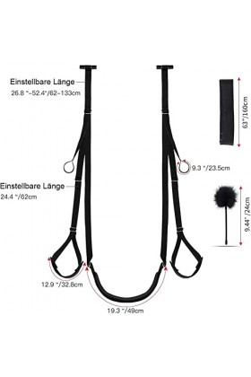 B?lançoire Šêxuelle sṂ pour les femmes Jouet doscillation, Ensemble daccessoires extérieurs dintérieur de Chambre à Couche