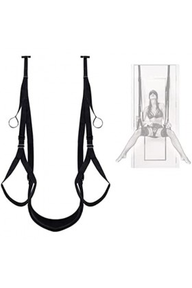 Balançoire de porte avec siège, sangle de cuisse ??x T?ys Sèxtôyse confortable et bracelet pour les couples