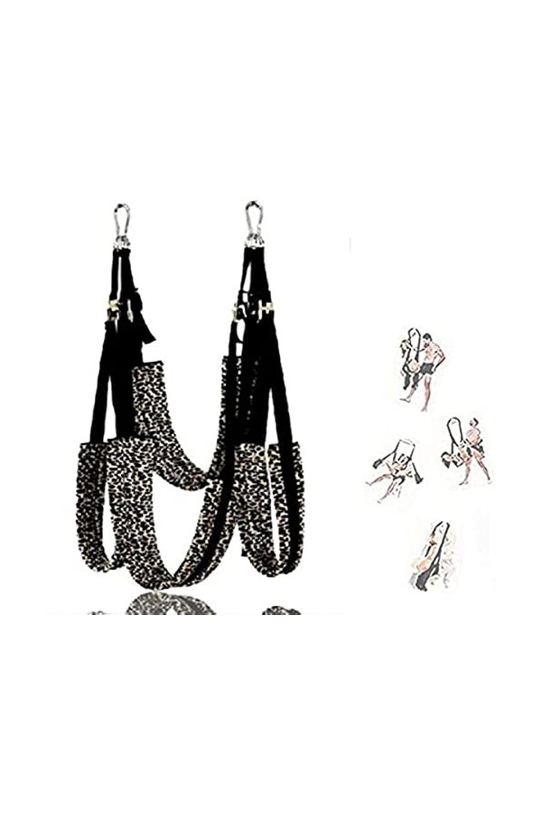 CWT Porte battante avec siège-Une écharpe damour Sexy pour Couples Adultes, avec bandoulière réglable