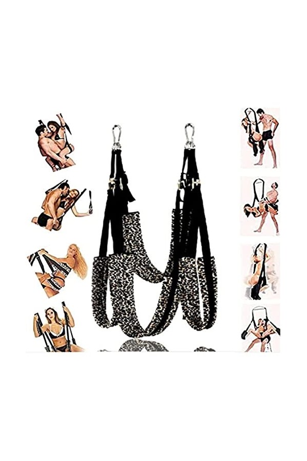 CWT Porte battante avec siège-Une écharpe damour Sexy pour Couples Adultes, avec bandoulière réglable