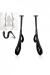 OHUGA Nylon Black Hanging Door Swing Toy Portable Adjustable Swing Belt Whip