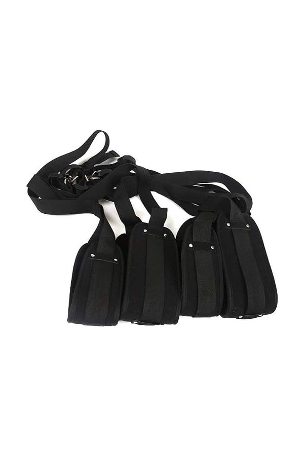 WJE rotative au Plafond Noir avec Coussin à Trois Couches pour Couples