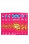 Durex Préservatifs Pleasure Me 10pcs x6