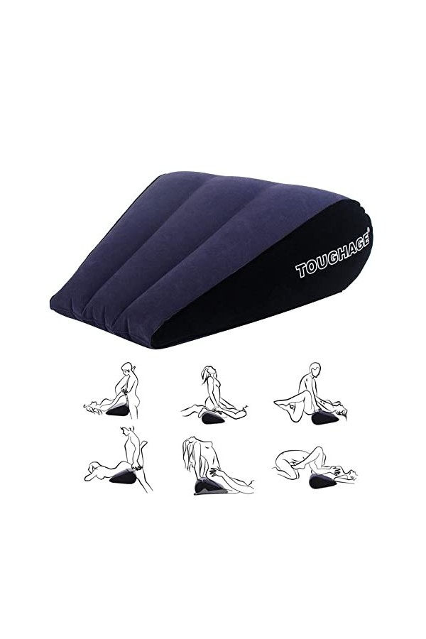 hushus Oreiller Gonflable de cale de lit, Coussin portatif doreiller de Corps de Rampe doreiller positionnant Le Sofa-lit S